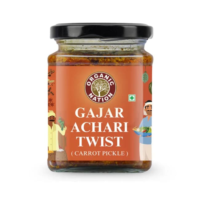 GAJAR ACHARI TWIST (Carrot Pickle) view 1