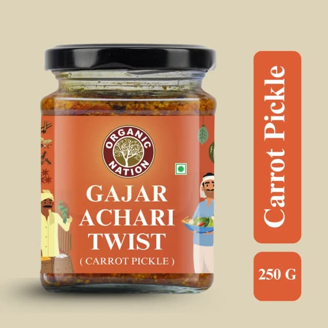 GAJAR ACHARI TWIST (Carrot Pickle) view 5