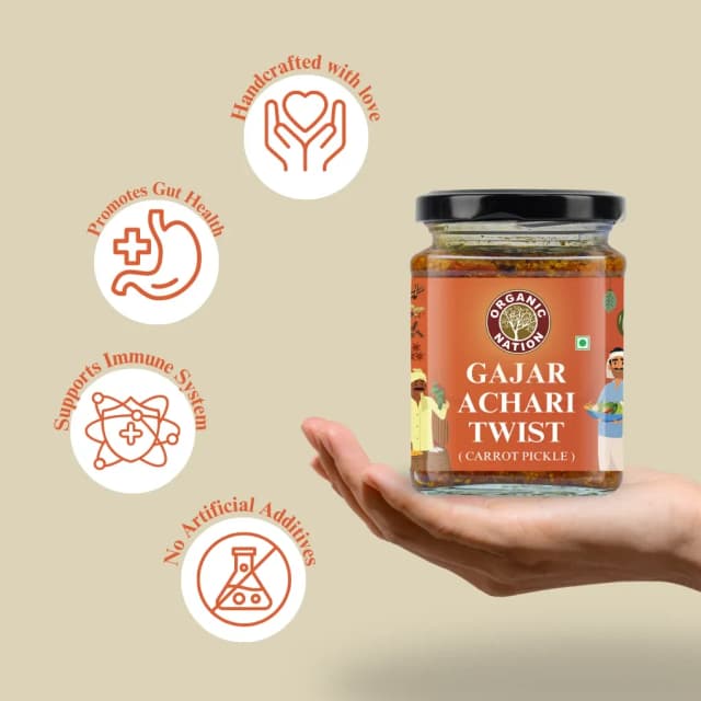 GAJAR ACHARI TWIST (Carrot Pickle) view 6