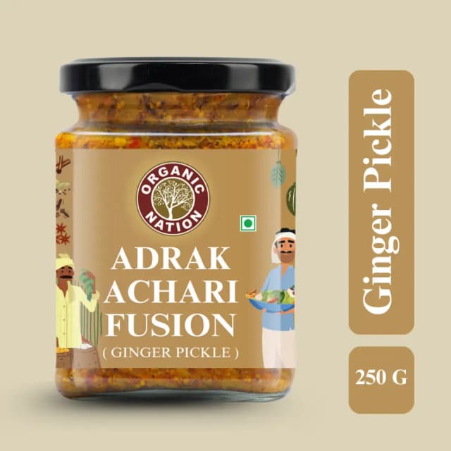 ADRAK ACHARI FUSION (Ginger Pickle) view 6