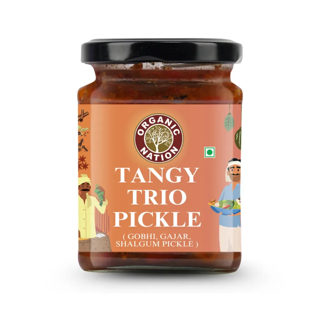 TANGY TRIO PICKLE (Khatta Meetha Pickle) view 1