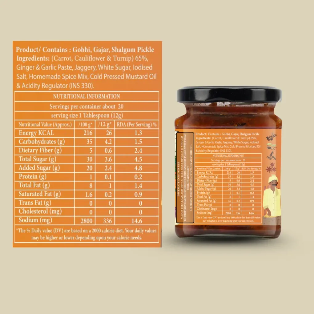TANGY TRIO PICKLE (Khatta Meetha Pickle) view 4
