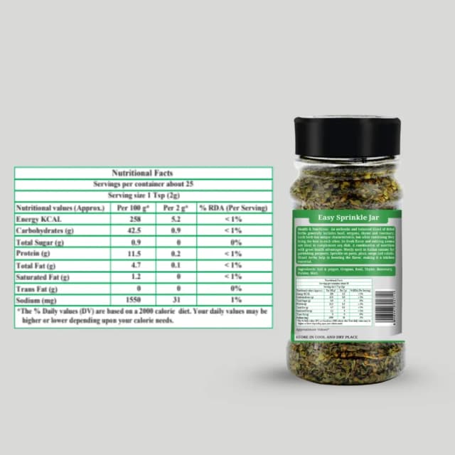 Mixed Herbs view 4