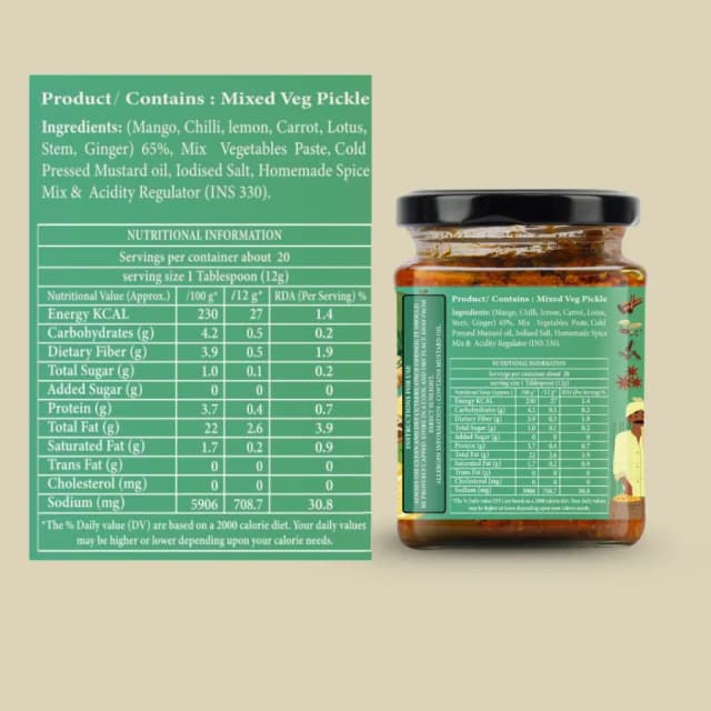 DESI MIXED PICKLE (Mixed Pickle) view 4