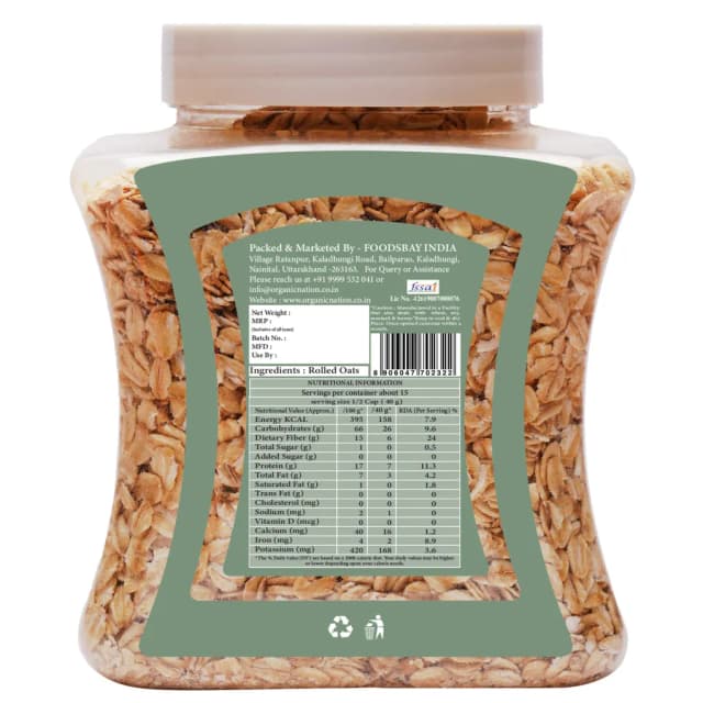 Rolled Oats view 1