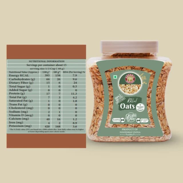 Rolled Oats view 4