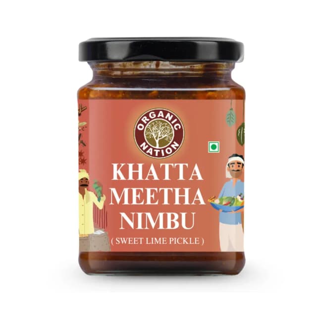 KHATTA MEETHA NIMBU (Sweet Lemon Pickle) view 1