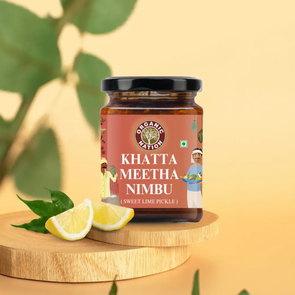 KHATTA MEETHA NIMBU (Sweet Lemon Pickle)