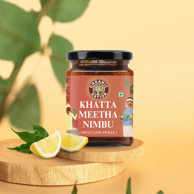 KHATTA MEETHA NIMBU (Sweet Lemon Pickle) view 2
