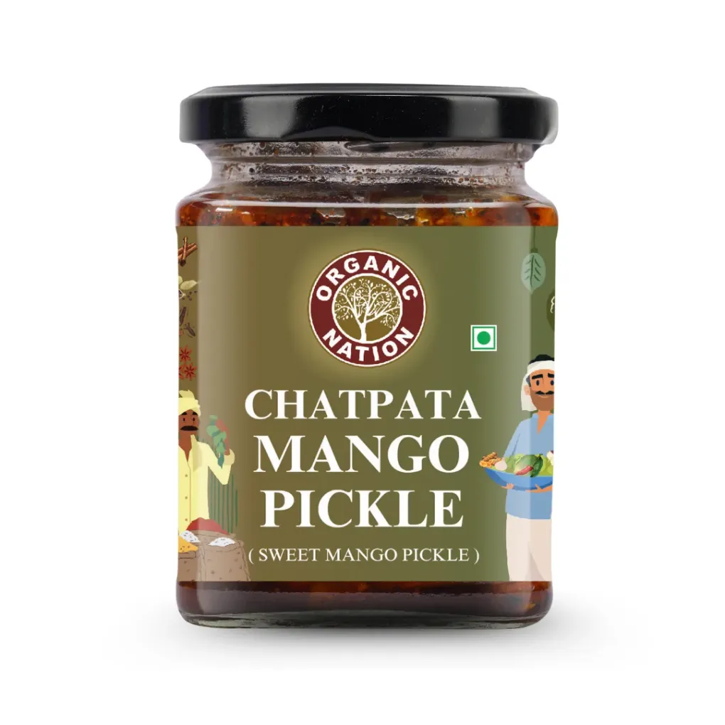 CHATPATA MANGO PICKLE (Sweet Mango Pickle) view 1