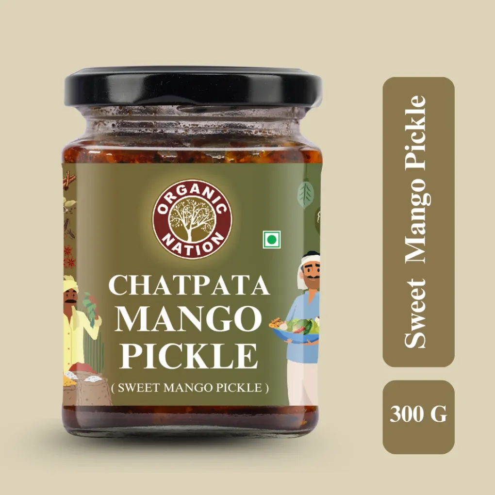 CHATPATA MANGO PICKLE (Sweet Mango Pickle) view 5
