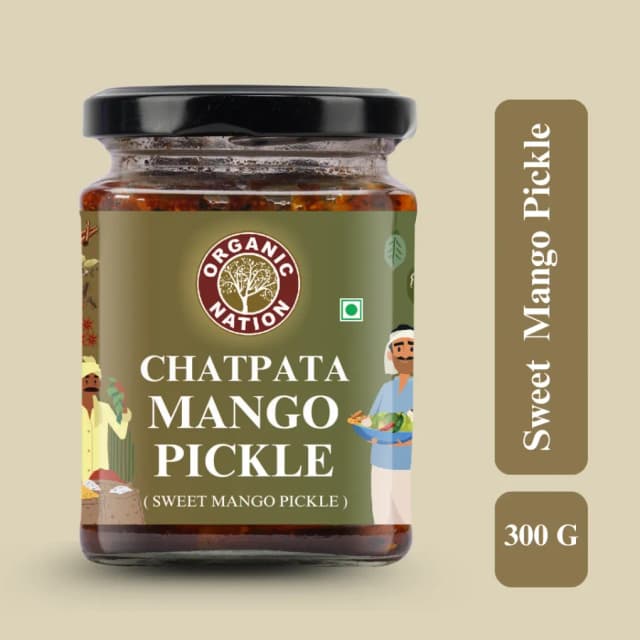 CHATPATA MANGO PICKLE (Sweet Mango Pickle) view 5