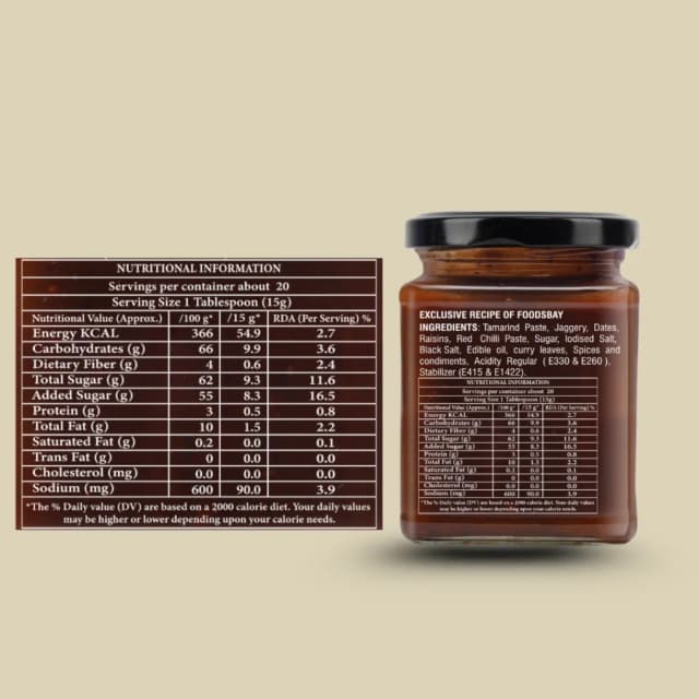 Tamarind Chutney view 2