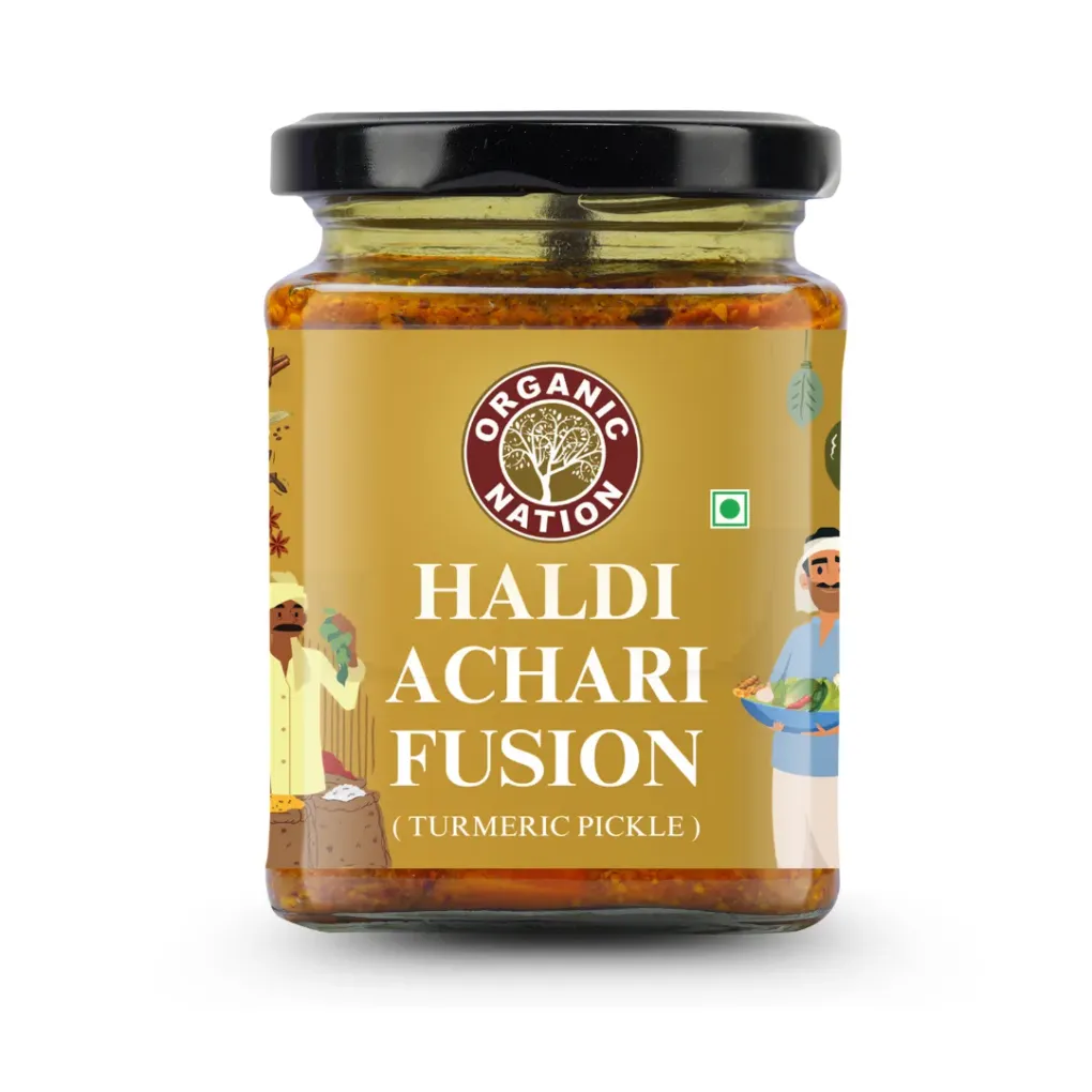 HALDI ACHARI FUSION (Turmeric Pickle) view 1
