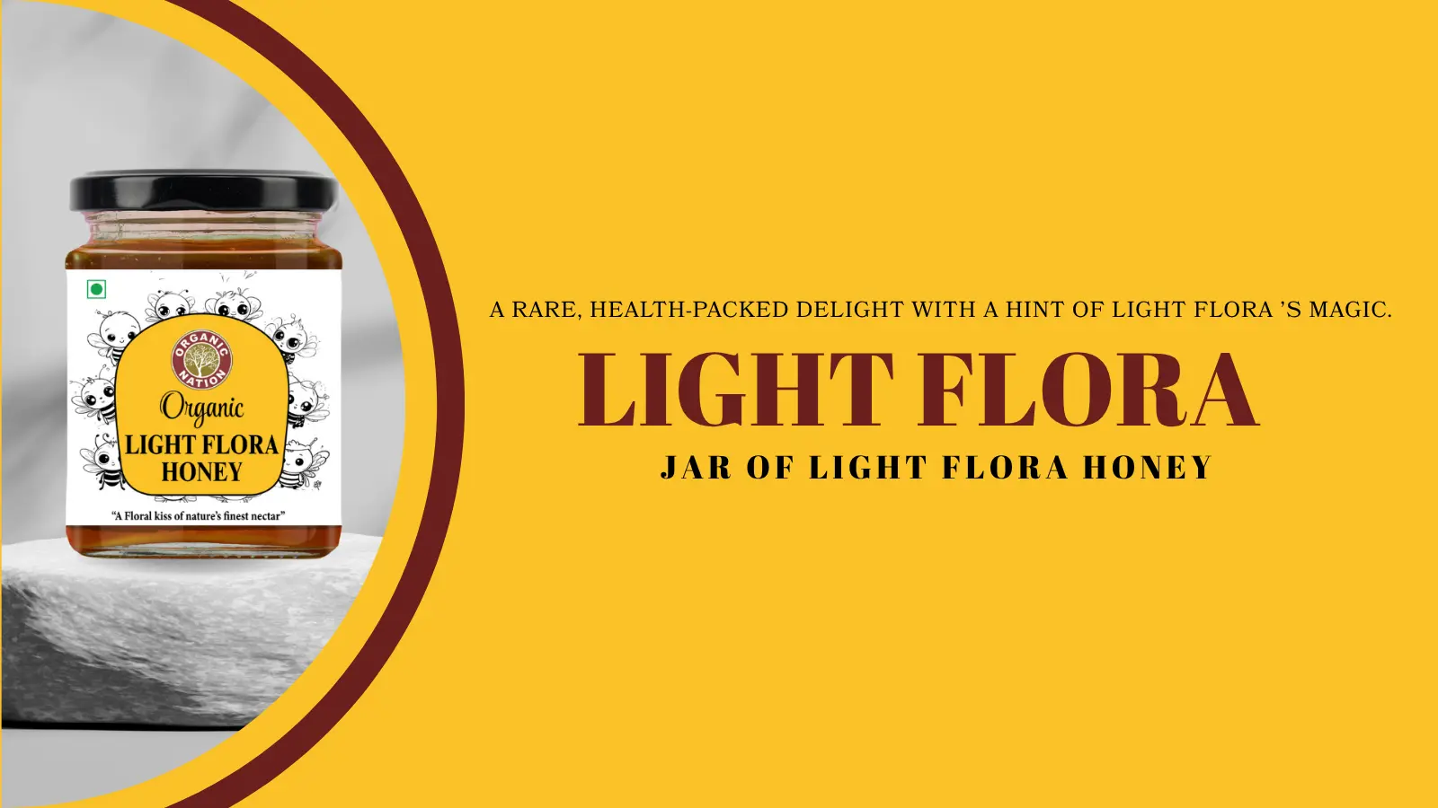 Organic Light Flora Honey Gallery 1
