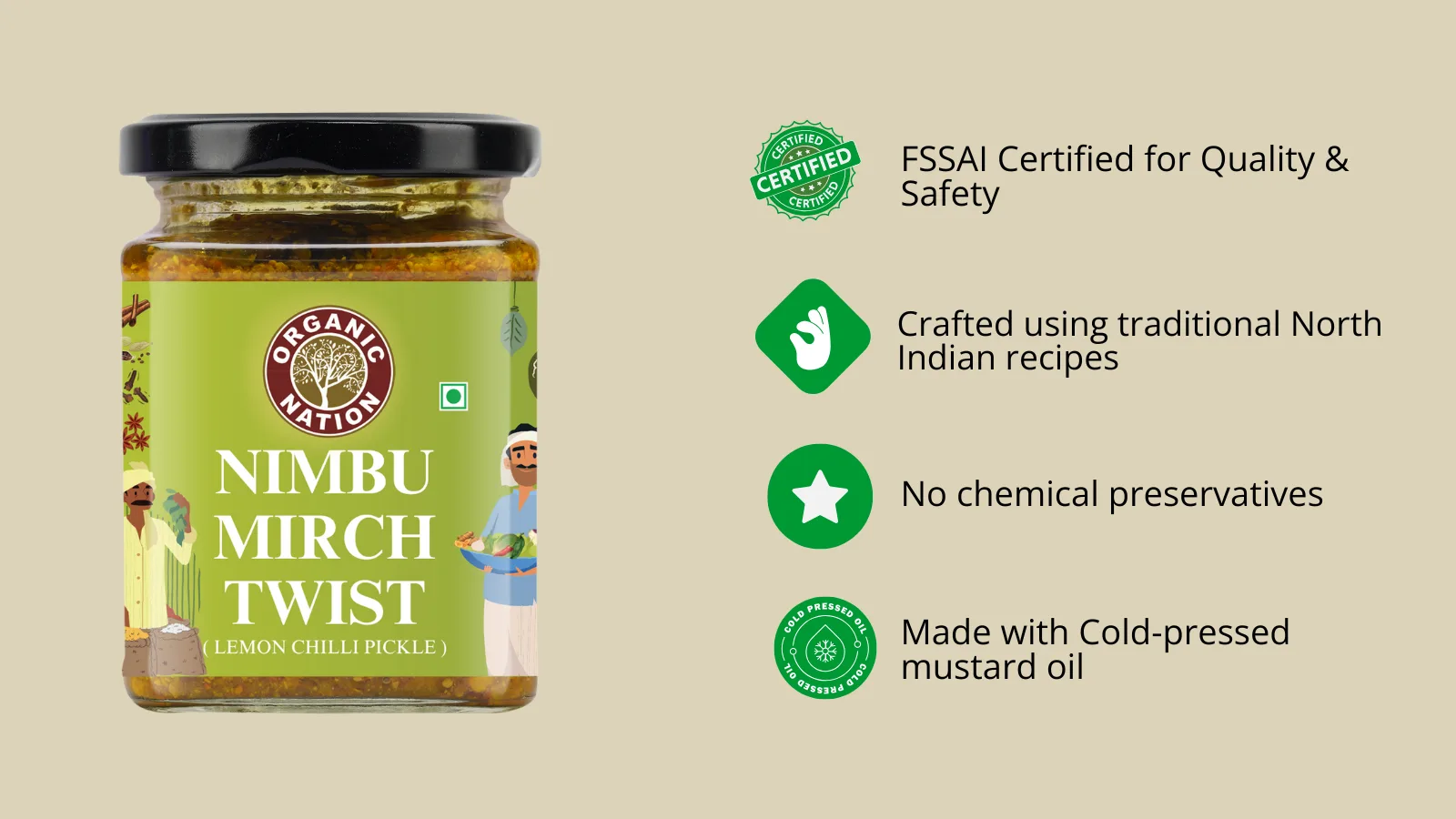 NIMBU MIRCH TWIST (Lemon Chilli Pickle) Gallery 2